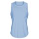 thumbnail image 1 of Camiseta de yoga de primavera y verano, blusa sin mangas para mujer, blusa de yoga holgada, transpirable y de secado rápido, 1 of 6