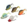 thumbnail image 4 of Señuelo de pesca blando, 5 piezas Señuelos de pesca blandos Señuelos de pesca Accesorios de pesca Juego de señuelos Características de vanguardia Jadeshay A, 4 of 8