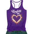 thumbnail image 4 of Women's Tanks Women's Fashion Casual Sleeveless Layering Tank Cami Tops for Women Purple M, 4 of 4