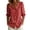 Red, variant on Womens Satin Polka Dot Blouse Long Sleeve Button Down Shirt Business Casual Tops for Work Spring Flowy Lapel Collar Office to Dinner Outfits, Red,L