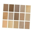 thumbnail image 3 of yuksok 15 Pieces Scrapbook Paper Aesthetic Textured Paper for Writing Drawing Diary Coffee, 3 of 7