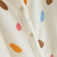thumbnail image 7 of Fewfanhot Women's Cotton Printing Thick Flannel Pajamas Cute Heart Pjs Long Sleeve Button Down Comfy Sleepwear Matching, 7 of 7