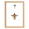 thumbnail image 1 of Lámpara de Jesús, lámpara de mesa decorativa con inspiradora pintura cristiana, marco de Cristo con luz LED Estilo A, 1 of 9