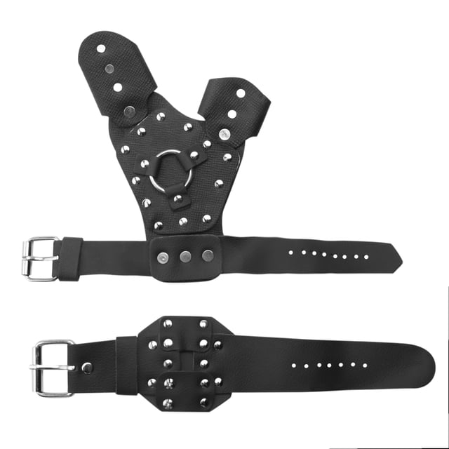 Guardamanos de Pesca Brazaletes MuñEquera Guantes de Pesca Mano Izquierda Accesorios de ProteccióN Desmontables
