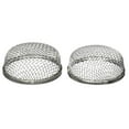 thumbnail image 1 of 2.8 x 1.2 in. Stainless Steel RV Bug Screens - White - Pack of 2, 1 of 1