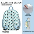 thumbnail image 2 of Floral Cat Student Backpack – Vintage Cat Illustration With Abstract Cat Art And Artistic Cat Print Pattern, 2 of 6