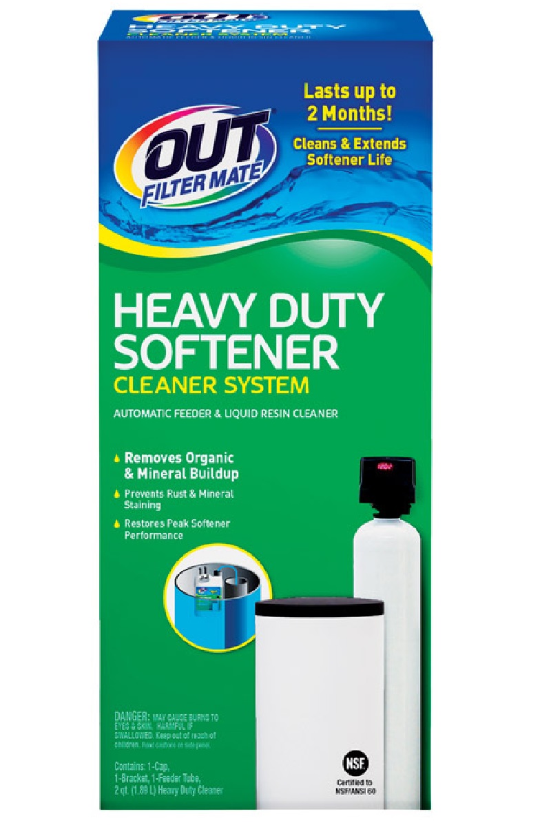 Out Filter Mate HD11K Water Softener Cleaner, 2 Quarts