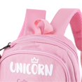 thumbnail image 1 of Children Backpack Cute Cartoon Print Spine Protection Large Capacity Toddler Backpack for Preschool Light Pink, 1 of 3