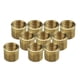 thumbnail image 4 of 10 piezas de casquillos para tacos de billar, piezas de reparación para billar, esquina de billar de cobre 12mm, 4 of 9