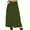 L-a-Army-Green, variant on Mrat Women's Denim Mini Skirt Women's Spring And Summer Bodycon Skirts for Women Denim Work Dress Pocket Pleated Midi Skirt Skirt Casual Mid-length Skirt Army Green S