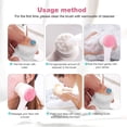thumbnail image 4 of Limpiador facial manual dos en uno, exfoliante, cepillo facial de cerdas suaves, 4 of 7