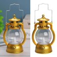 thumbnail image 1 of tredstone Lantern LED Oil Lamp Table Porch Cabin Winery Light Golden, 1 of 7