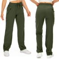 thumbnail image 2 of Pantalones de senderismo Toomett 6608 para mujer de secado rápido UPF 50+ Army XL, 2 of 8