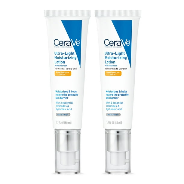 CeraVe UltraLight Moisturizing Face Lotion with SPF 30, 1.7 oz. 2