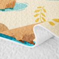 thumbnail image 5 of Erosebridal Cute Capybaras Quilt King,Kawaii Rodent Animal Capybara King Coverlet Set For Kids,3-Piece, 5 of 7