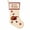 A, variant on LUZBLSM My First Christmas Stocking 18.11 Inch, Embroidered Baby Xmas Stocking with Walking Santa Applique, Cream Flannel Hanging Stocking for Mantel Tree Holiday Decor