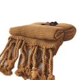 thumbnail image 1 of Tassel Knitted Blanket Air Conditioning Blanket Thread Blanket, 1 of 3