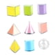 thumbnail image 4 of 9 piezas de formas geométricas plegables, sólidos geométricos 3D, material didáctico para profesores, material escolar de matemáticas, juguetes educat, 4 of 9