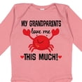thumbnail image 4 of Inktastic My Grandparents Love Me Boys or Girls Long Sleeve Baby Bodysuit, 4 of 5