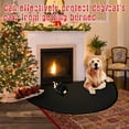 thumbnail image 4 of Extra Thick Fireproof Fireplace Mat 6-Layer 5mm Thickened Heavy Duty Fireplace Hearth Rug 48''x28'' Half Round Strong Silicone&Fiberglass Fire Retardant Hearth Pad Fire Resistant Pad for Wood Stove, 4 of 4