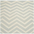 thumbnail image 2 of SAFAVIEH Cambridge Leon Geometric Wool Area Rug, Gray/Ivory, 6' x 6' Square, 2 of 8