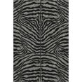 thumbnail image 2 of Addison Rugs Mayfield Washable Animal Skin Pattern Zebra Shadow Rectangle Rug, 2'6" x 3'10", 2 of 6