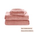 thumbnail image 2 of Dademeo Rollback Queen Bedding Sets for Adults Pink Micro Fleece Bed Sheet Set,3 Pieces(2 Pillowcase and 1 Bed Sheets)Deep Pocket Fitted Sheet,Velvet Plush Bedding Set,Warm and Soft, 2 of 8