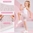 thumbnail image 3 of Hbhpov Girl’s Solid Color Biking Shorts Boyshort Panties for Toddlers 6 Pack, Size 2-14, 3 of 7