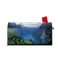 thumbnail image 2 of PAYOHTO Beautiful Lake View Mailbox Covers Magnetic Large Oversized 25.5 X 21 Mailbox Wrap Post Letter Box Covers Decor for Outdoor Home Garden, 2 of 4