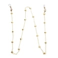 thumbnail image 2 of Face Cover Chain, Golden Mouth Muffle Fashionable Decorations Eyeglasses Chain  for Party, 2 of 7