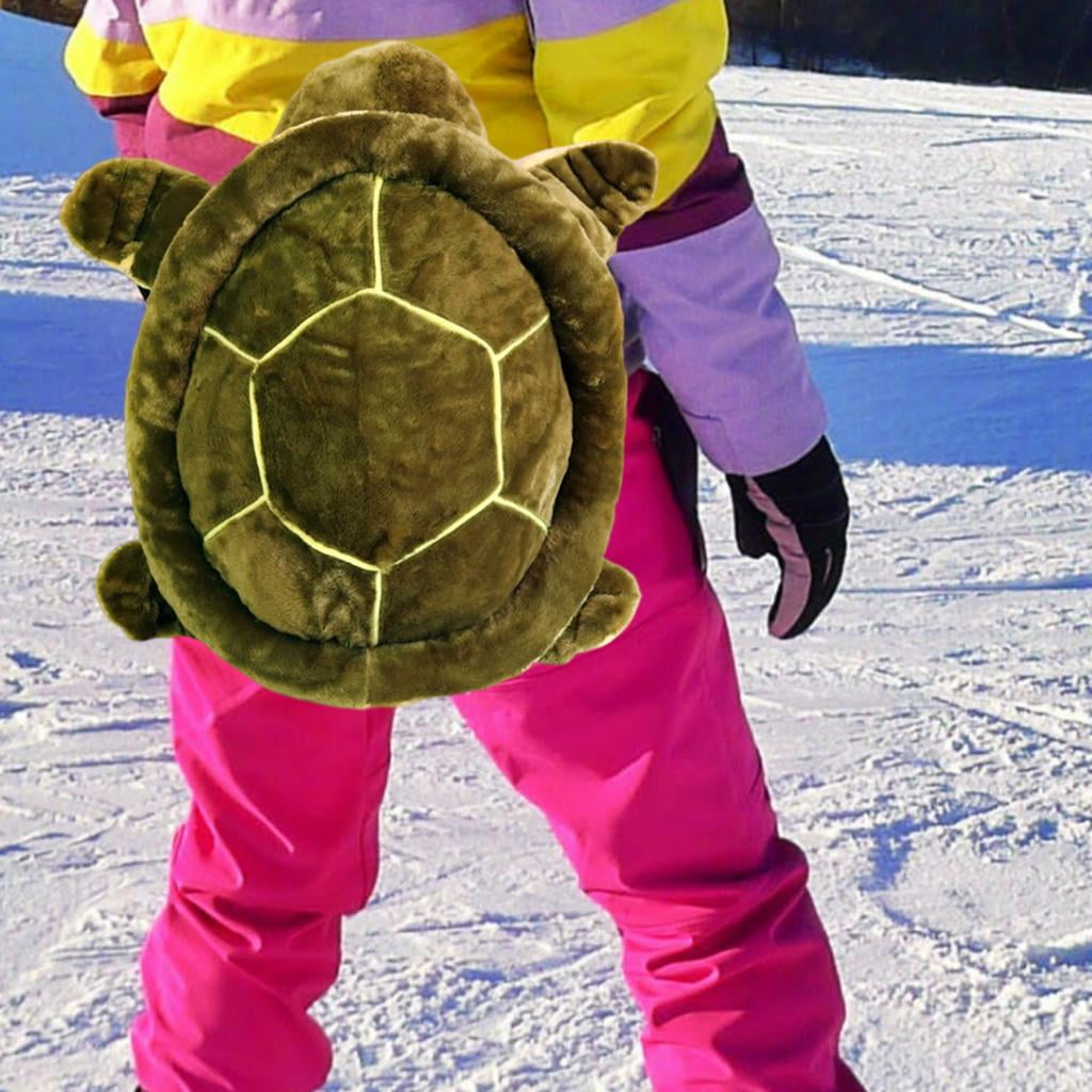 SM SunniMix Cartoon Turtle Ski Hip Pad Hip Protection Anti-Fall Butt Protector for Snowboard Ice Skating 