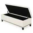 thumbnail image 5 of Storage Ottomans, OTTOMAN, Beige Leather Ottomans,Fabric Fabric Ottomans, Furniture, Primary Living Space, Ottomans OTTOMAN, 5 of 9