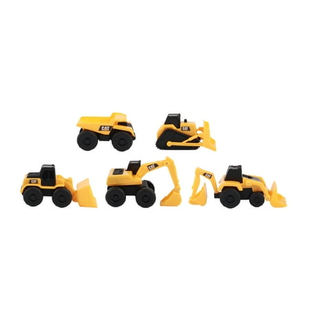 CAT Construction Toys Little Machines 5pk Truck Toy Set
