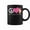 Black, variant on Peace Love KPop Cute Kpop Music Anime Lover Coffee Mugs
