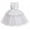 White, variant on ZHUASHUM flower girl dress Toddler Girls Kid Dress Ruffles Lace Dresses Baby Party Tulle Patchwork Skirt easter clothes Hot Pink,Size:5-6 Years