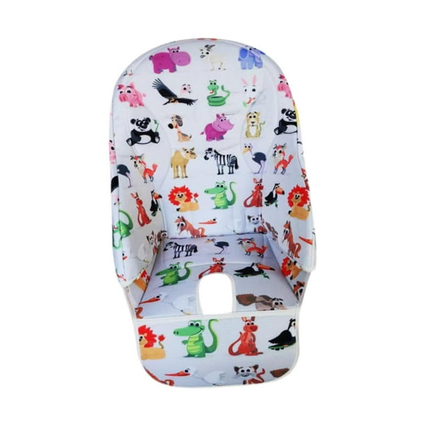 Funda para silla de comedor de bebé perfecl alfombrilla cojín de repuesto para silla alta protector de silla Animal