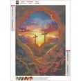 thumbnail image 3 of HsdsBebe Diamond Art Jesus Round Full Drill for Adults, DIY Diamond Art Painting Kits,Gem painting for Kids, 3 of 6