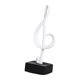 thumbnail image 5 of de Nota de Música Nórdica, Estatua Artesanal, Símbolo Musical, Escultura Decorativa para Escritorio, Hogar, Decoración de Armario de TV Colecci Blanco BLESIY nota estatua, 5 of 8