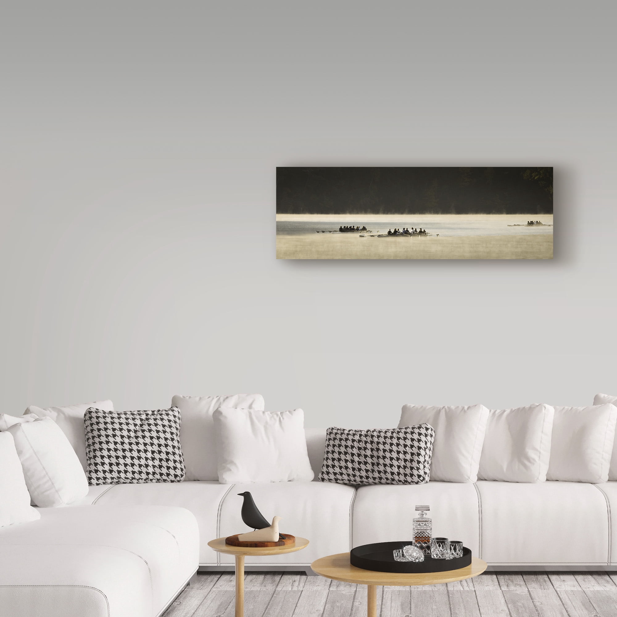 Trademark Fine Art 'Dartmouth Women Rowing' Canvas Art by Brenda Petrella Photography Llc