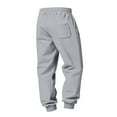 thumbnail image 4 of Chiccall Mens Fleece Sweatpants Cargo Pants Solid Athletic Workout Running Joggers with Pockets, 4 of 7
