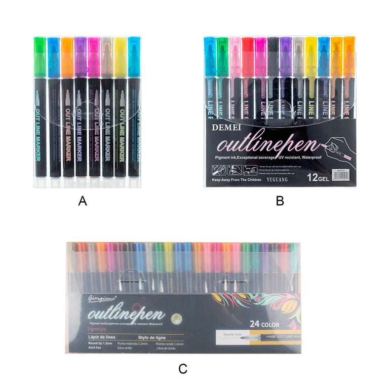 MARKERS-WS-12PREM - Easy Stationery
