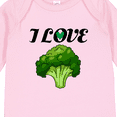 thumbnail image 4 of Inktastic I Love Broccoli Boys or Girls Long Sleeve Baby Bodysuit, 4 of 5