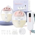thumbnail image 1 of Extractor de leche Momfree K3, portátil actualizado con pantalla LED de 180 ml, 1 of 9