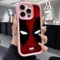 thumbnail image 5 of Funda de teléfono con cara de Deadpool de Marvel, cubierta de pantalla completa para iPhone 16, 15, 14, 13 PRO MAX, 11, 12, 13 PRO, X, XS, XR, 7, 8 Plus, Mini regalo, Y2k, oferta, 5 of 5