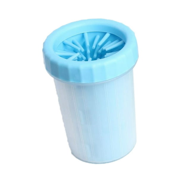Pet paw washer pet dog paw washer portable dog paw washer dog paw washer cup Pet Paw Washer Soft Bristles Deep Cleaning Portable Dog Cat Foot Cleaner Cup for Travel Camping Home ANGGREK Otros