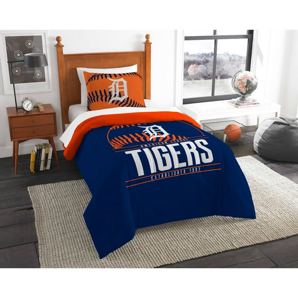 Mlb Detroit Tigers Grand Slam Bedding Comforter Set Walmart Com Walmart Com