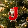 thumbnail image 2 of PLPPYFS Letter Ornaments for Christmas Tree Decoration - Personalized Hanging Pendant Xmas Alphabet for Christmas Initial Ornament 2026, DIY Craft Ornaments, Christmas Gifts for Family Friends, 2 of 7