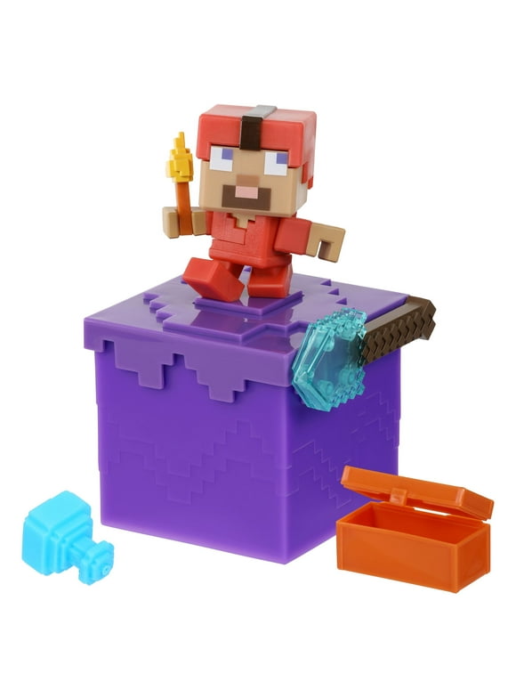 Minecraft Action Figures in Minecraft Toys