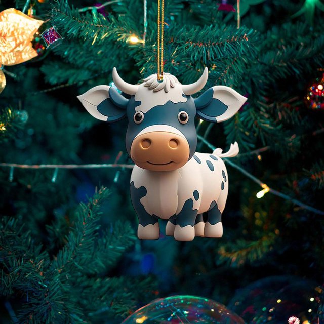 Decoraciones de árbol de Navidad perfecl colgante de acrílico Estilo K