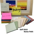thumbnail image 2 of Yostony Multicolor Pop-Up Sticky Notes for Dispenser, 3'' x 3'' Memo Pads, 16 Pack, 2 of 4